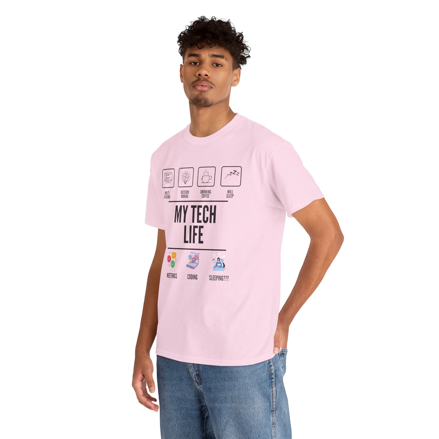 My Tech Life Cotton Tee