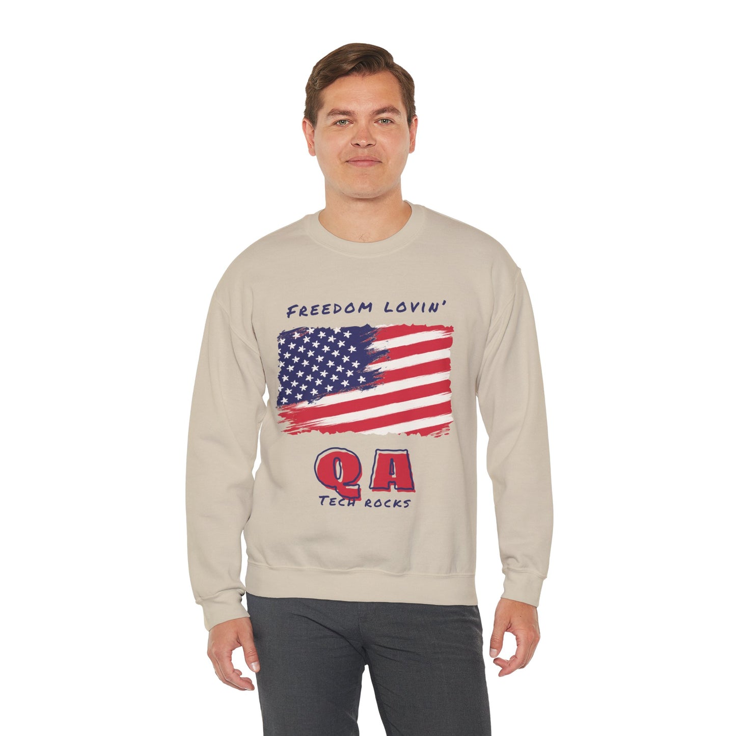 Freedom Loving QA Crewneck Sweatshirt