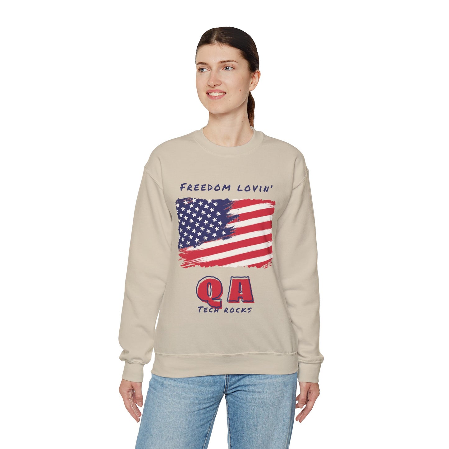 Freedom Loving QA Crewneck Sweatshirt