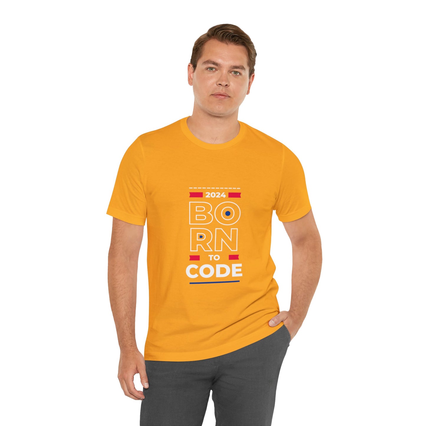 Born to Code Jersey Short Sleeve Tee