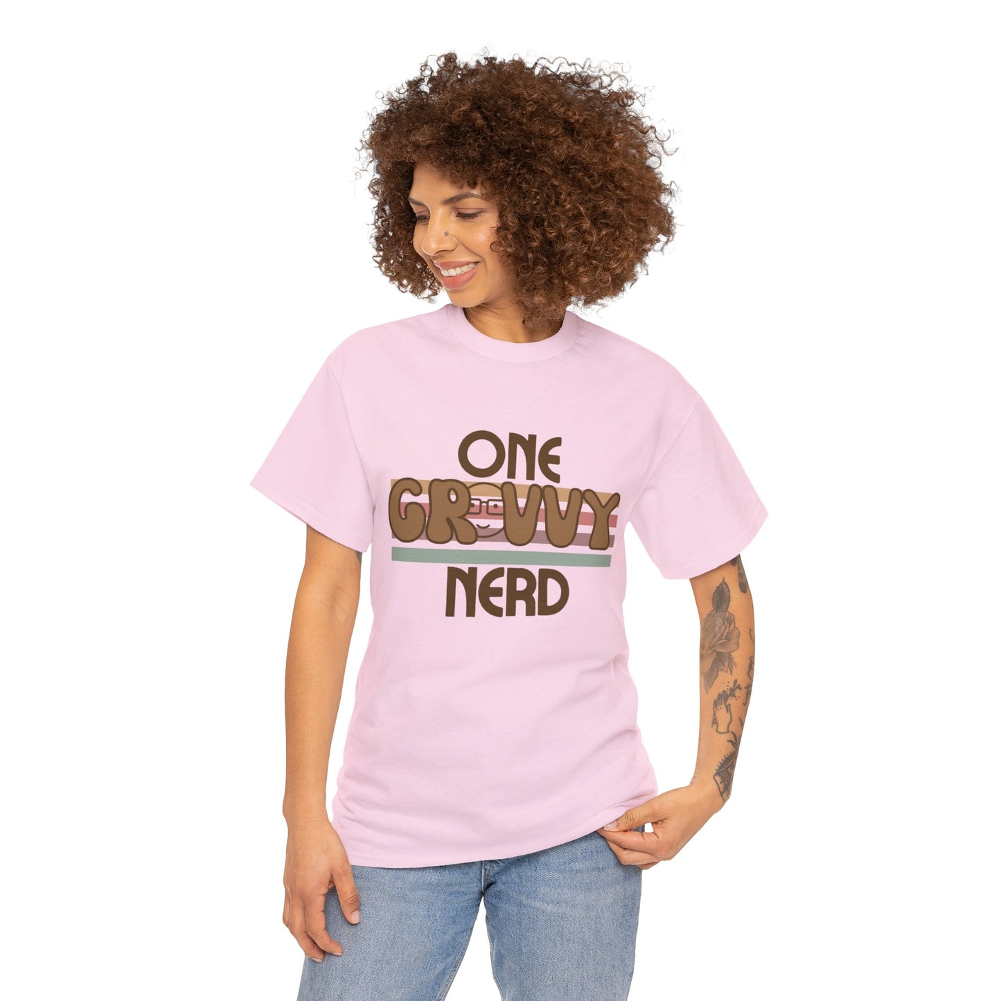 One Grovvy Nerd Cotton Tee