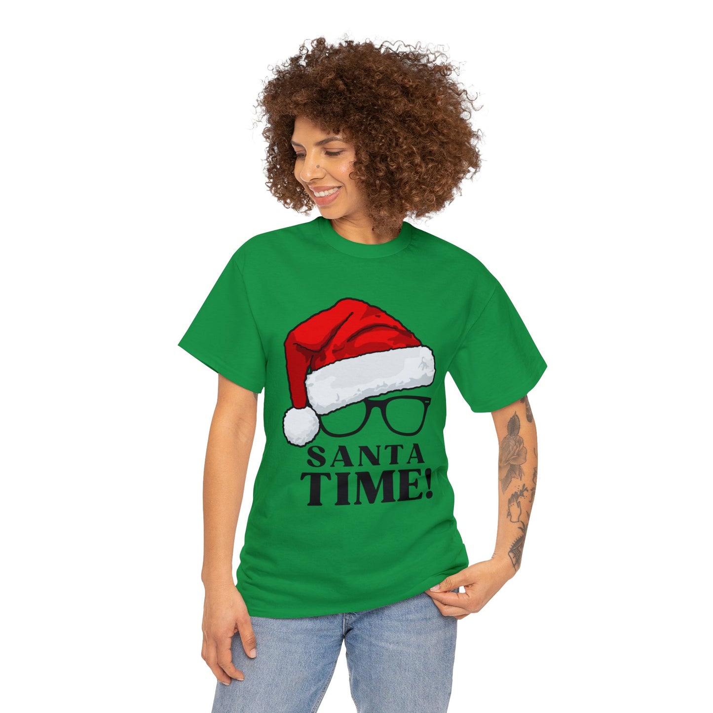 Santa Time Classy Cotton Tee