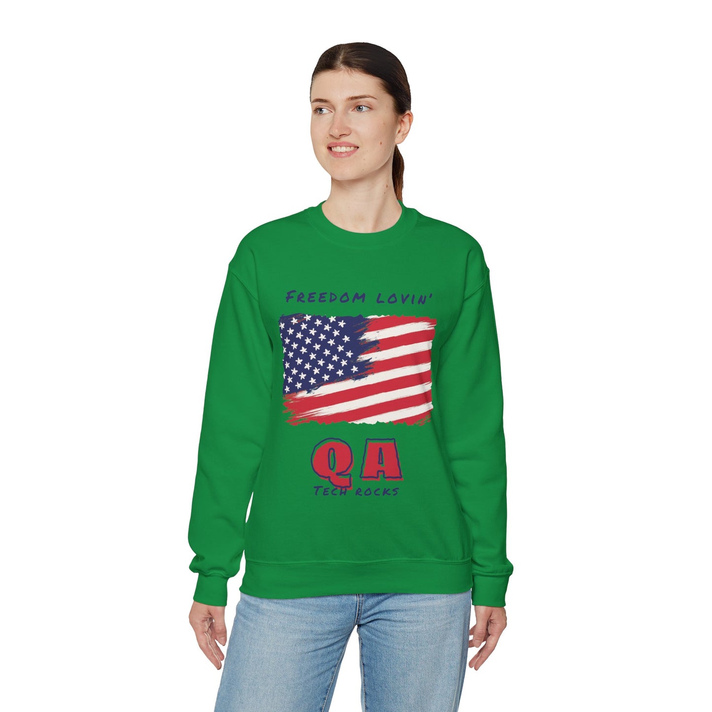 Freedom Loving QA Crewneck Sweatshirt