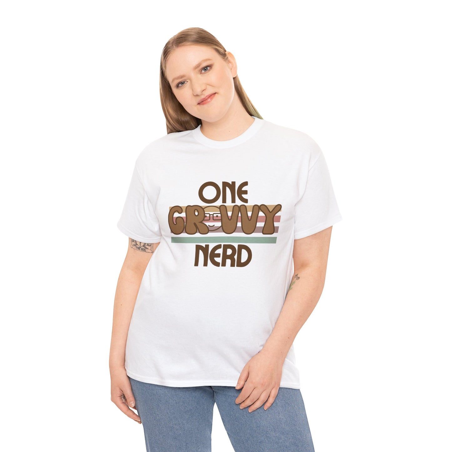 One Grovvy Nerd Cotton Tee