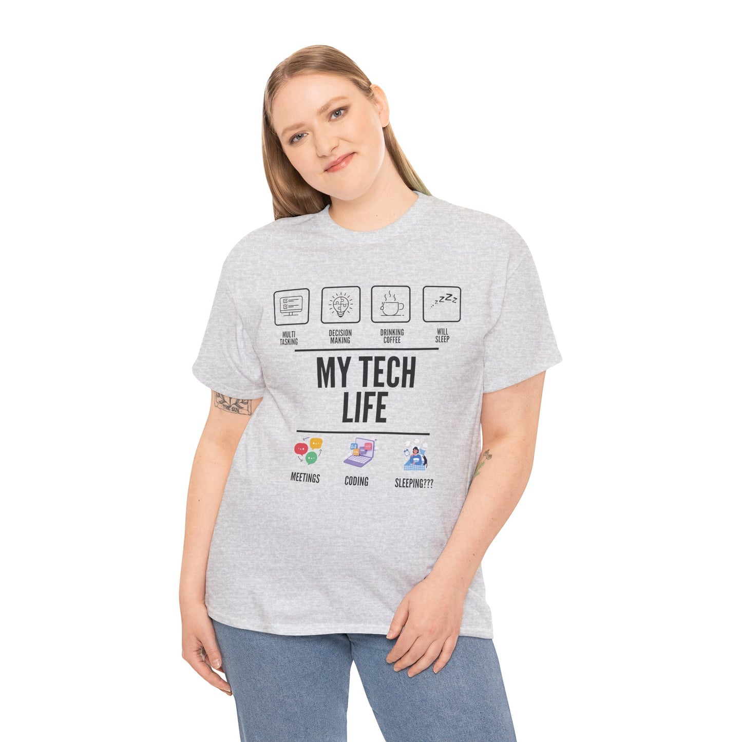 My Tech Life Cotton Tee