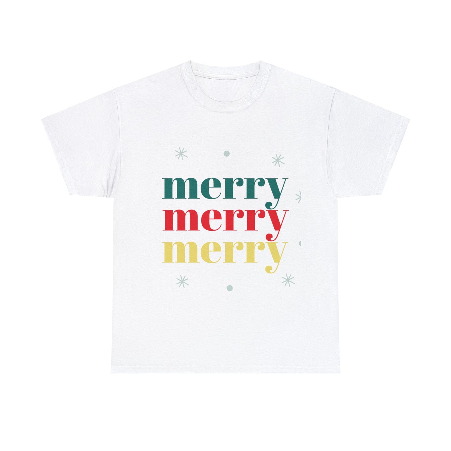 Merry Merry Christmas Cotton Tee