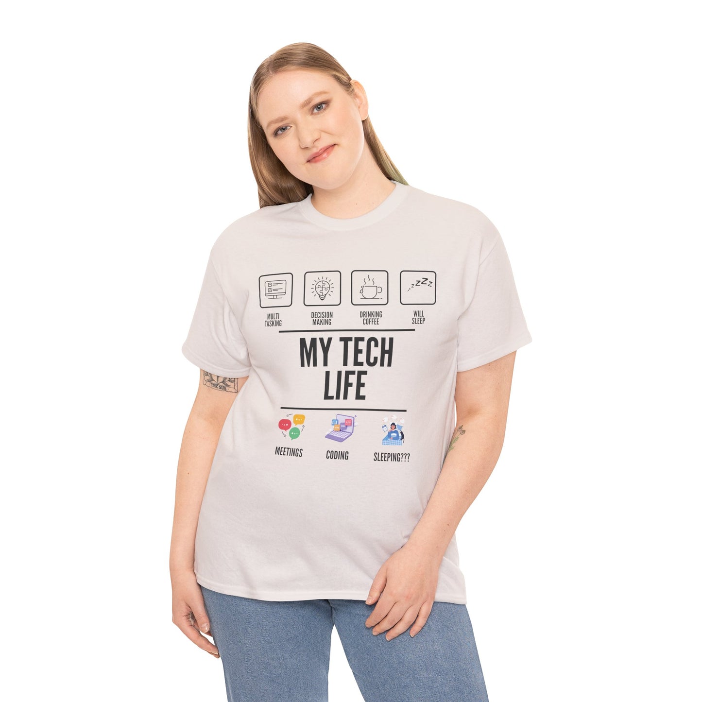 My Tech Life Cotton Tee