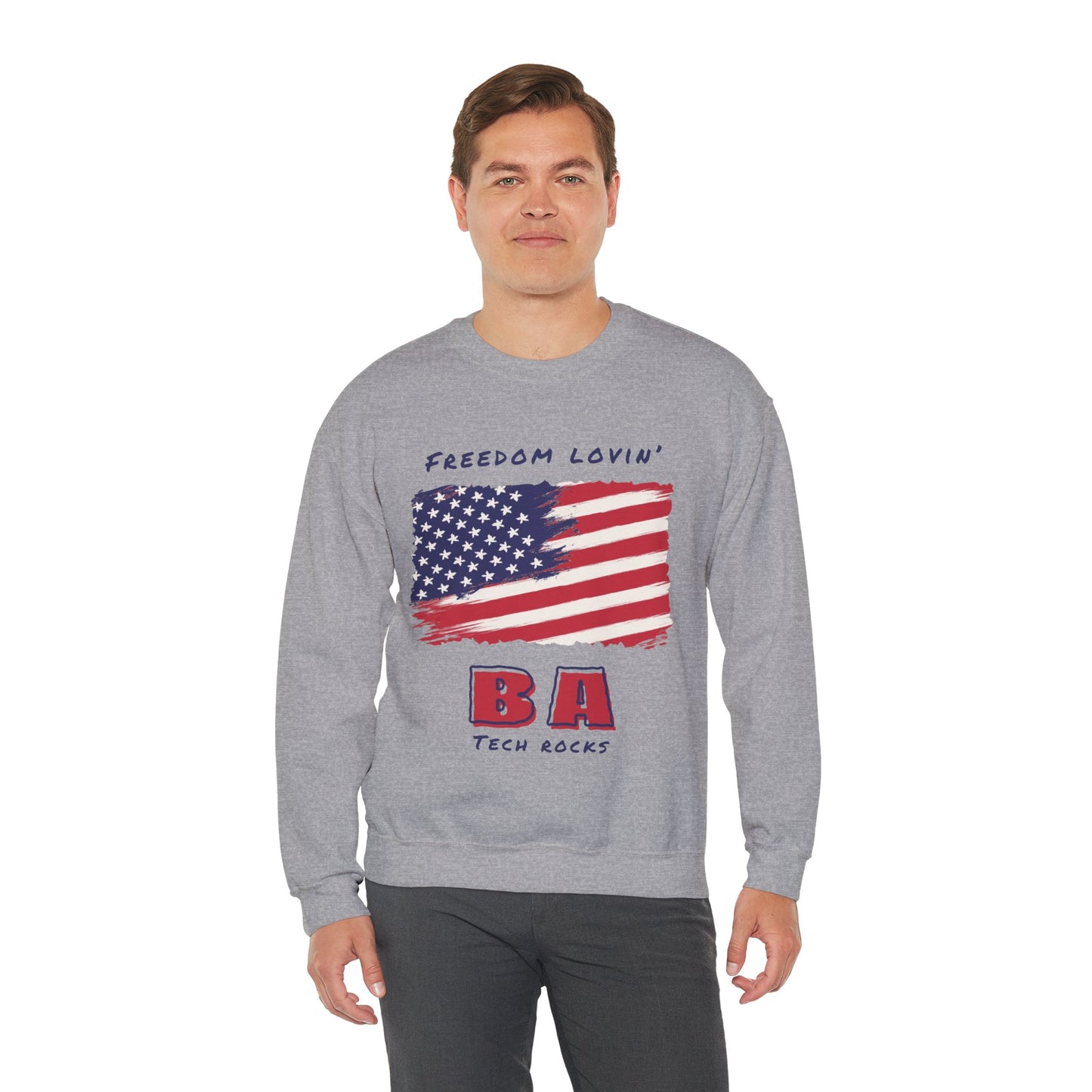 Freedom Loving BA Crewneck Sweatshirt