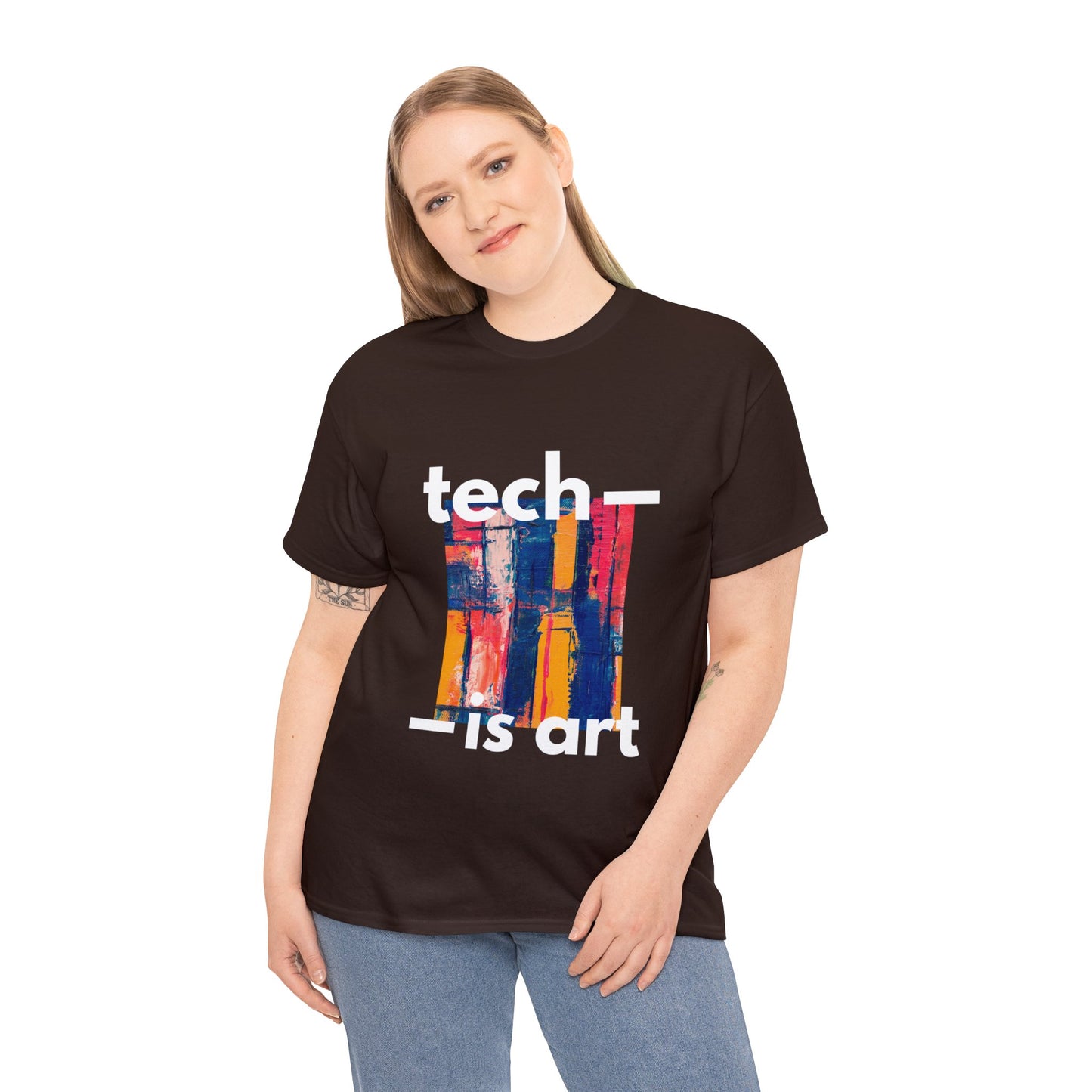 Tech is Art Cotton Tee