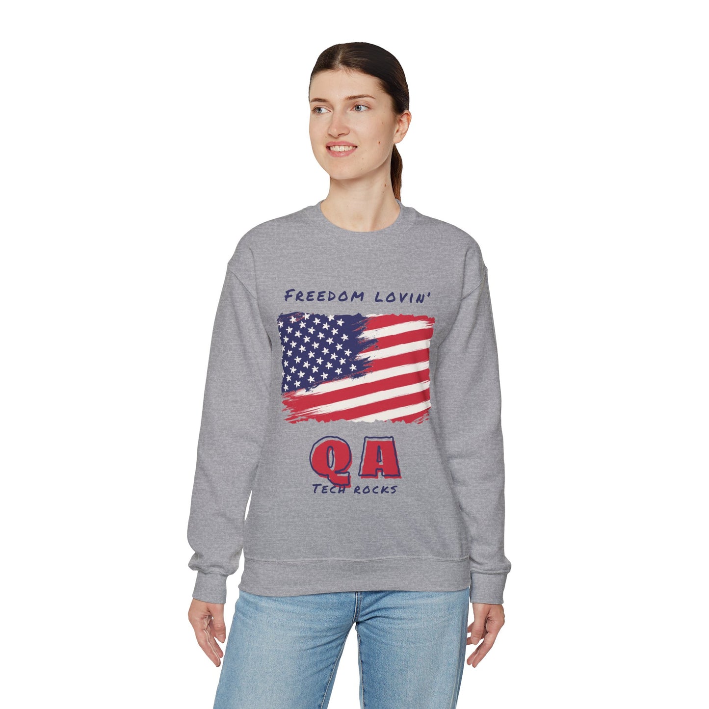 Freedom Loving QA Crewneck Sweatshirt