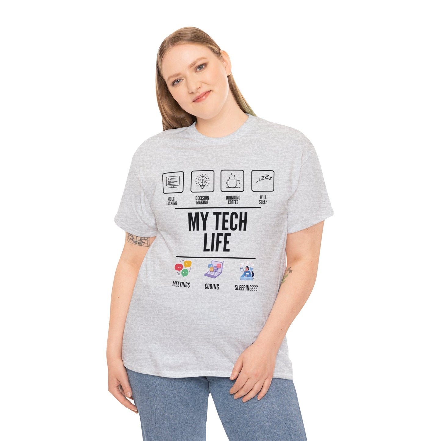 My Tech Life Cotton Tee