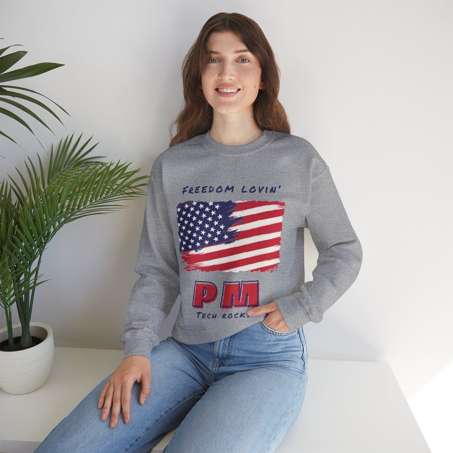 Freedom Loving PM Crewneck Sweatshirt