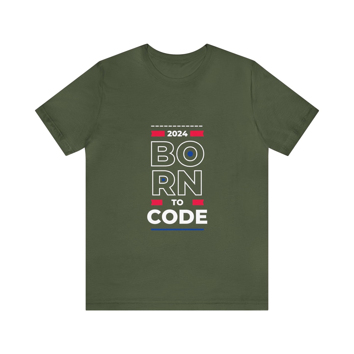 Born to Code Jersey Short Sleeve Tee