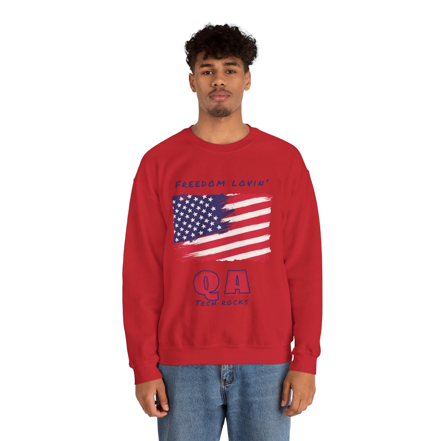 Freedom Loving QA Crewneck Sweatshirt