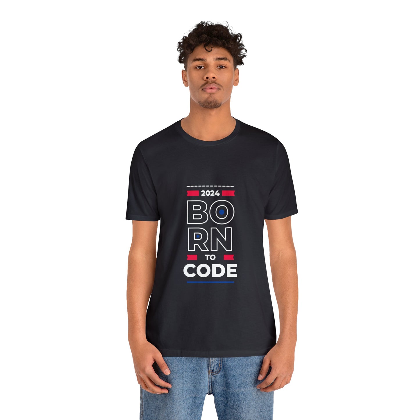 Born to Code Jersey Short Sleeve Tee