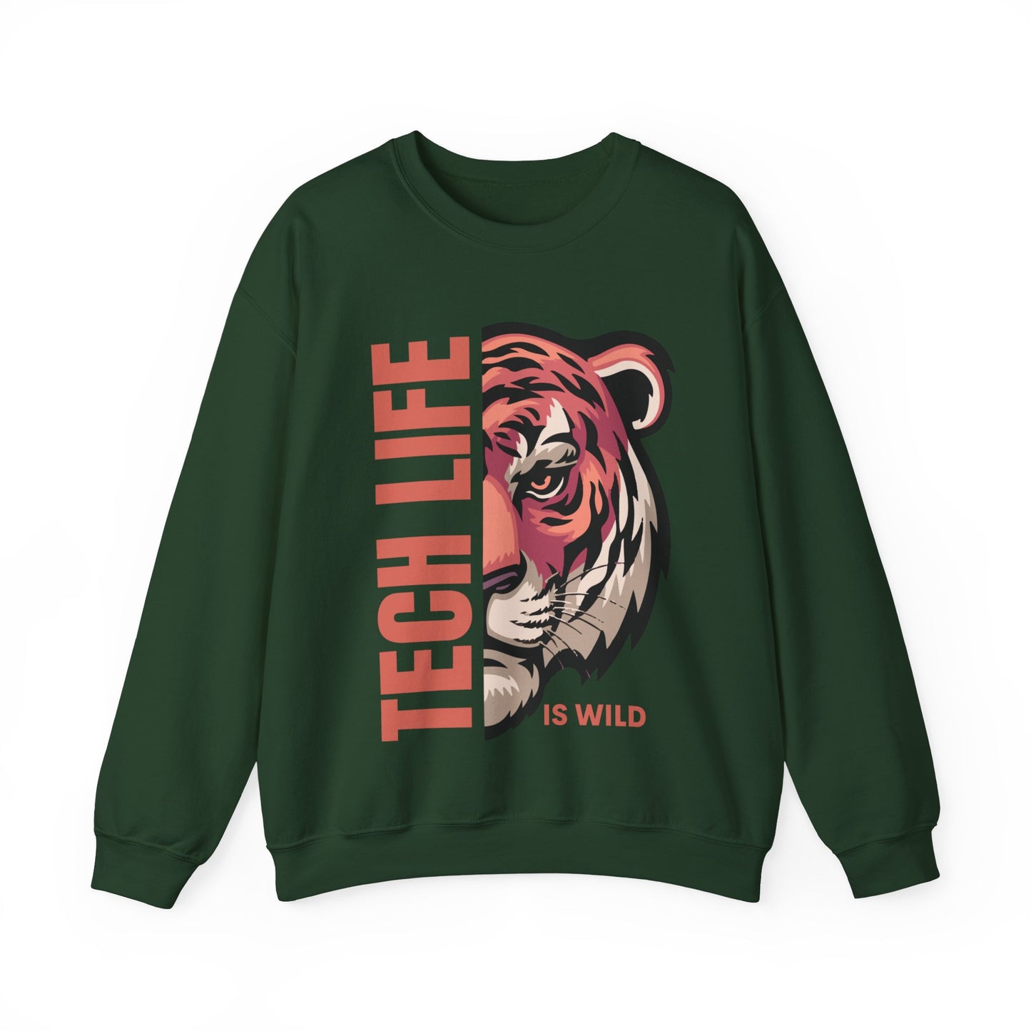 Tech Life is Wild Crewneck Sweatshirt