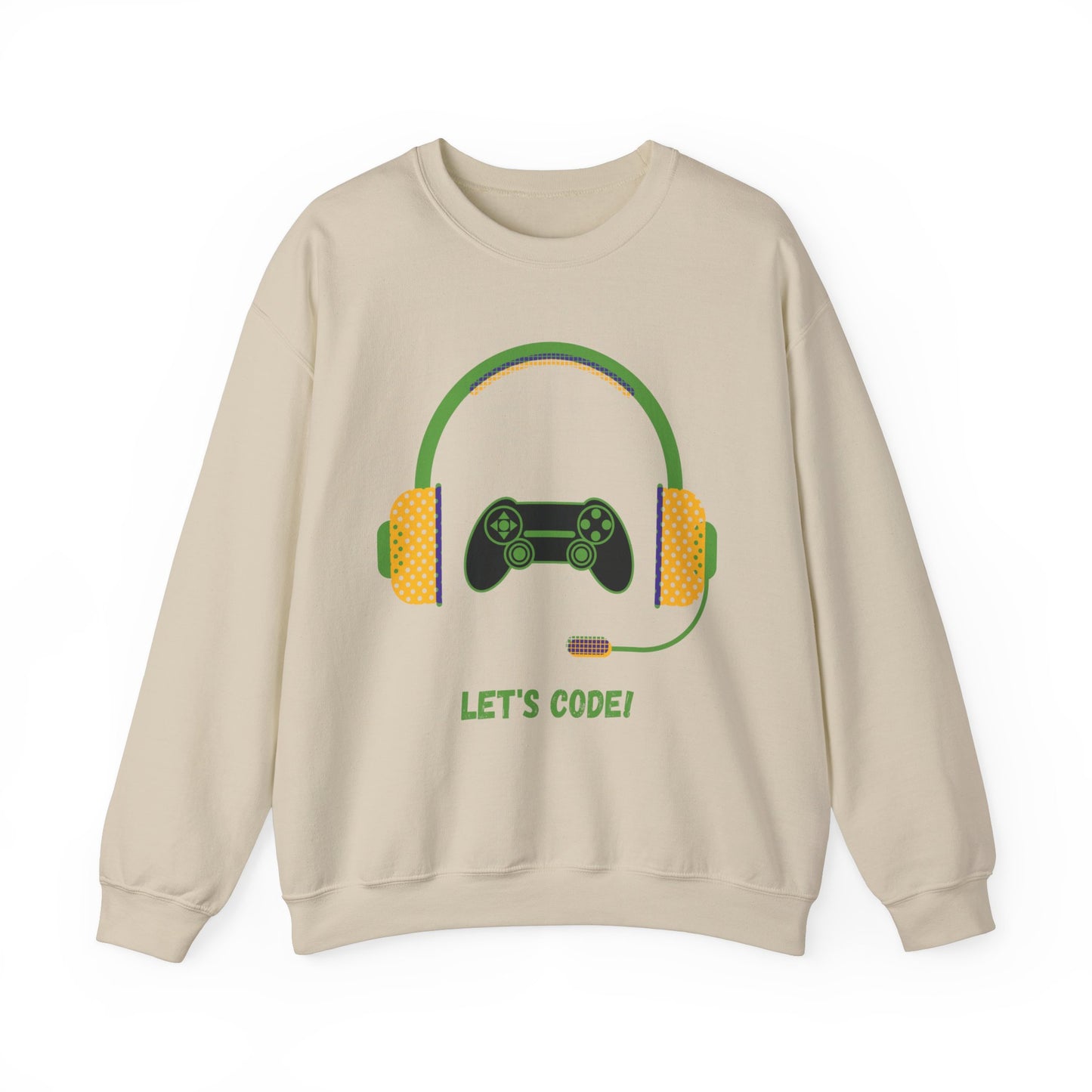 Let's Code Crewneck Sweatshirt