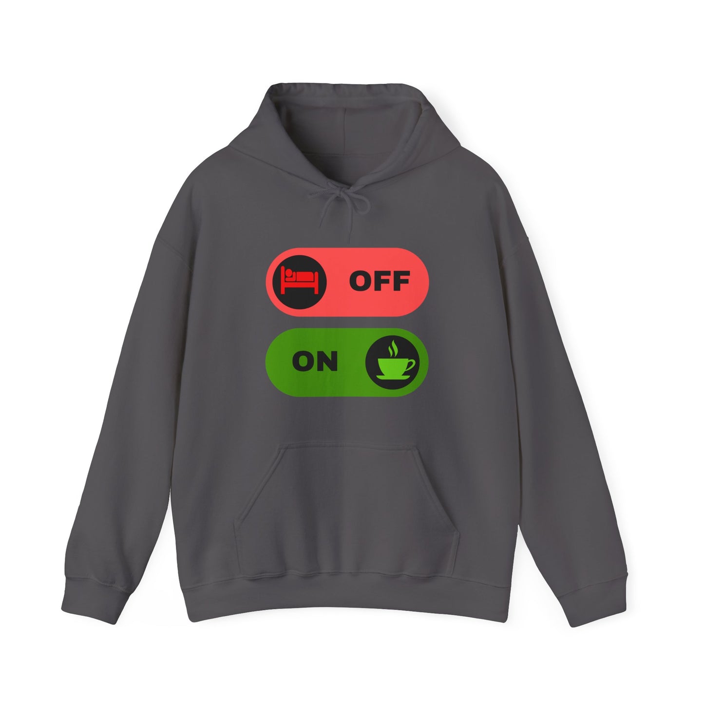 On & off Blend Hooded Sweatshirt