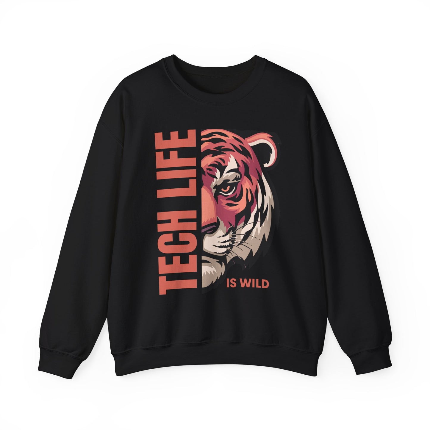 Tech Life is Wild Crewneck Sweatshirt