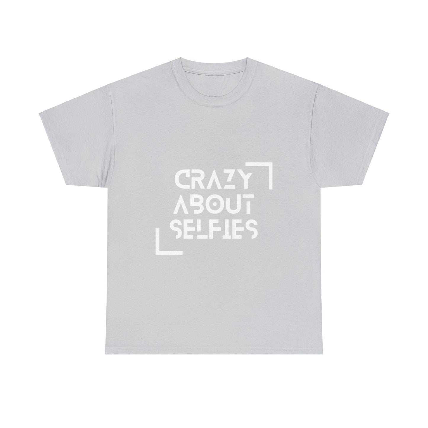 Crazy About Selfies Heavy Cotton Tee