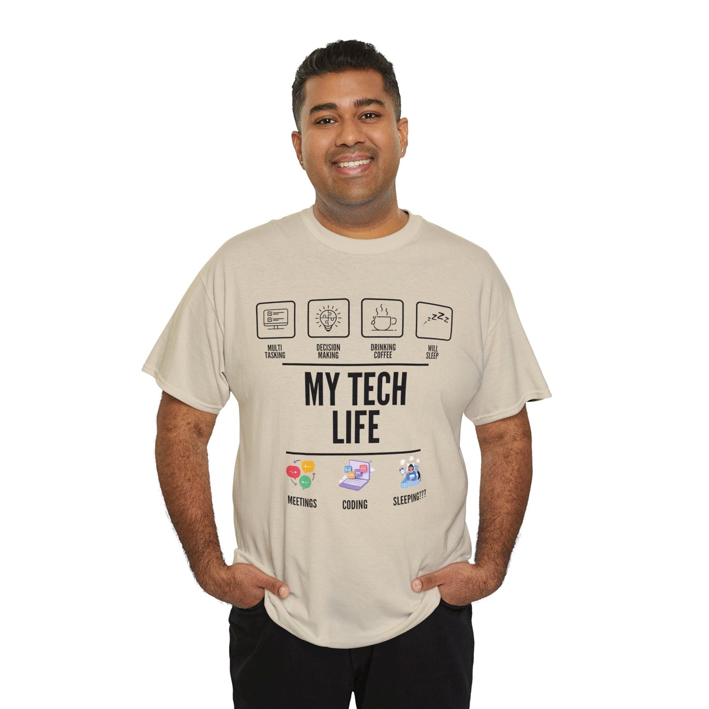 My Tech Life Cotton Tee