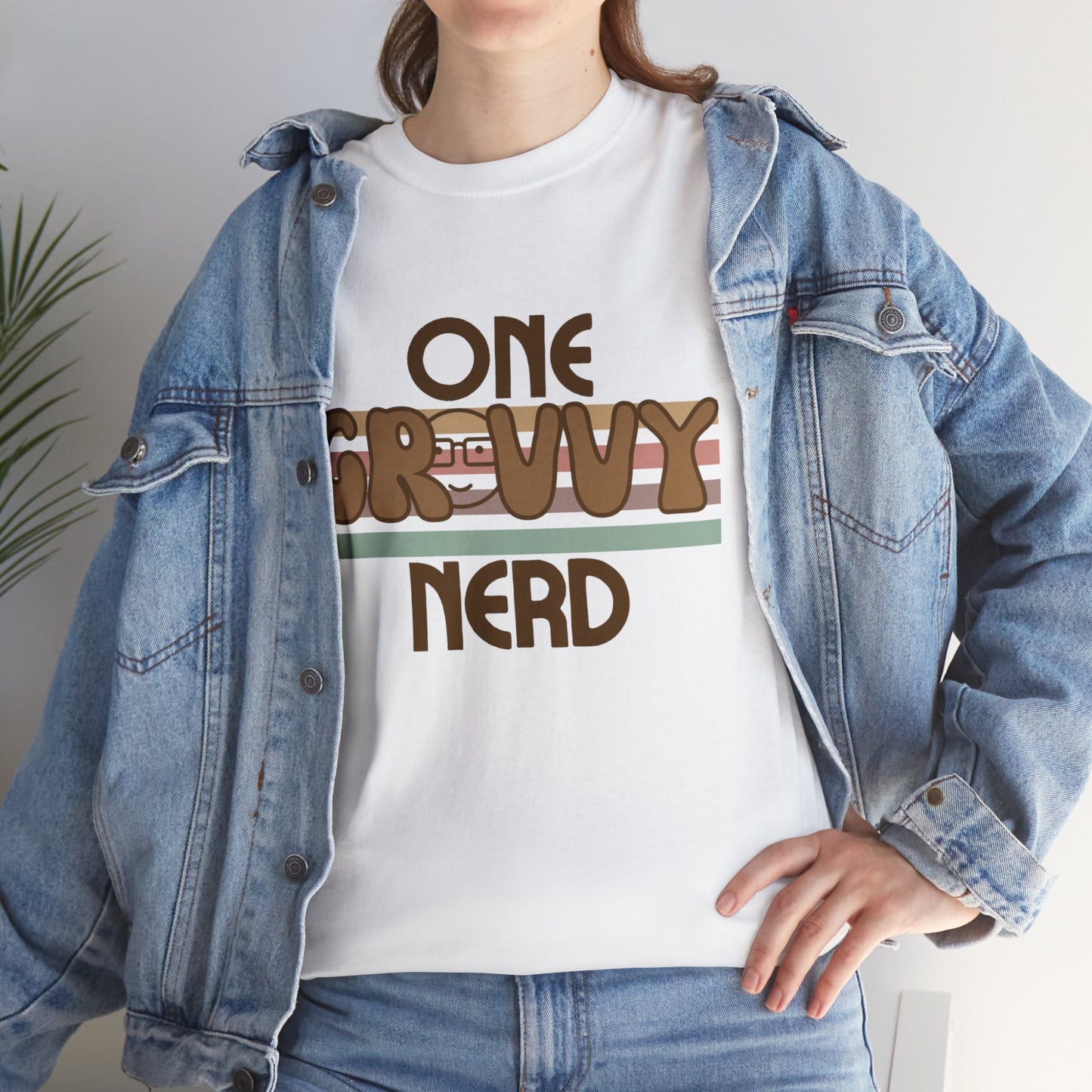 One Grovvy Nerd Cotton Tee