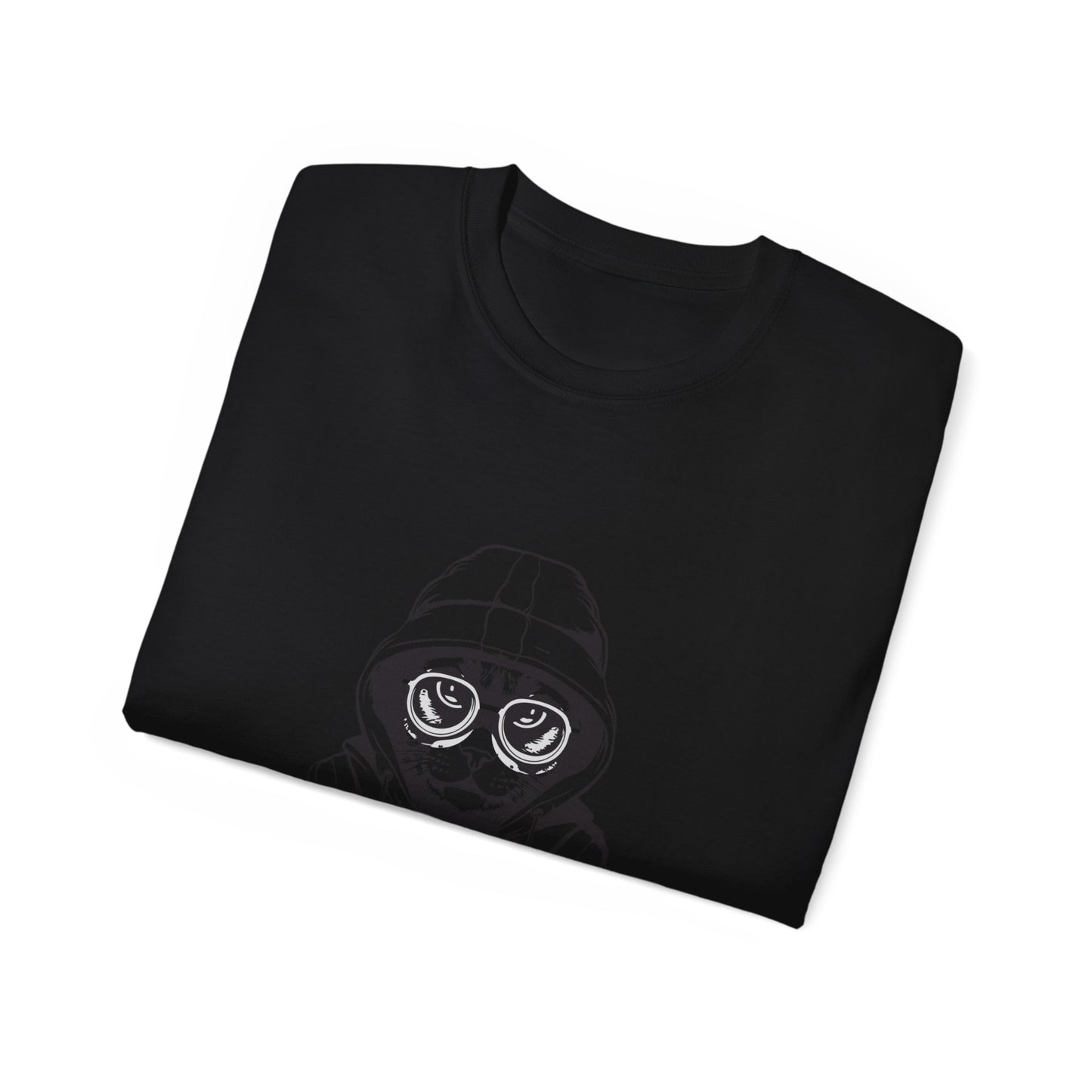 Hacker Cat Cotton Tee