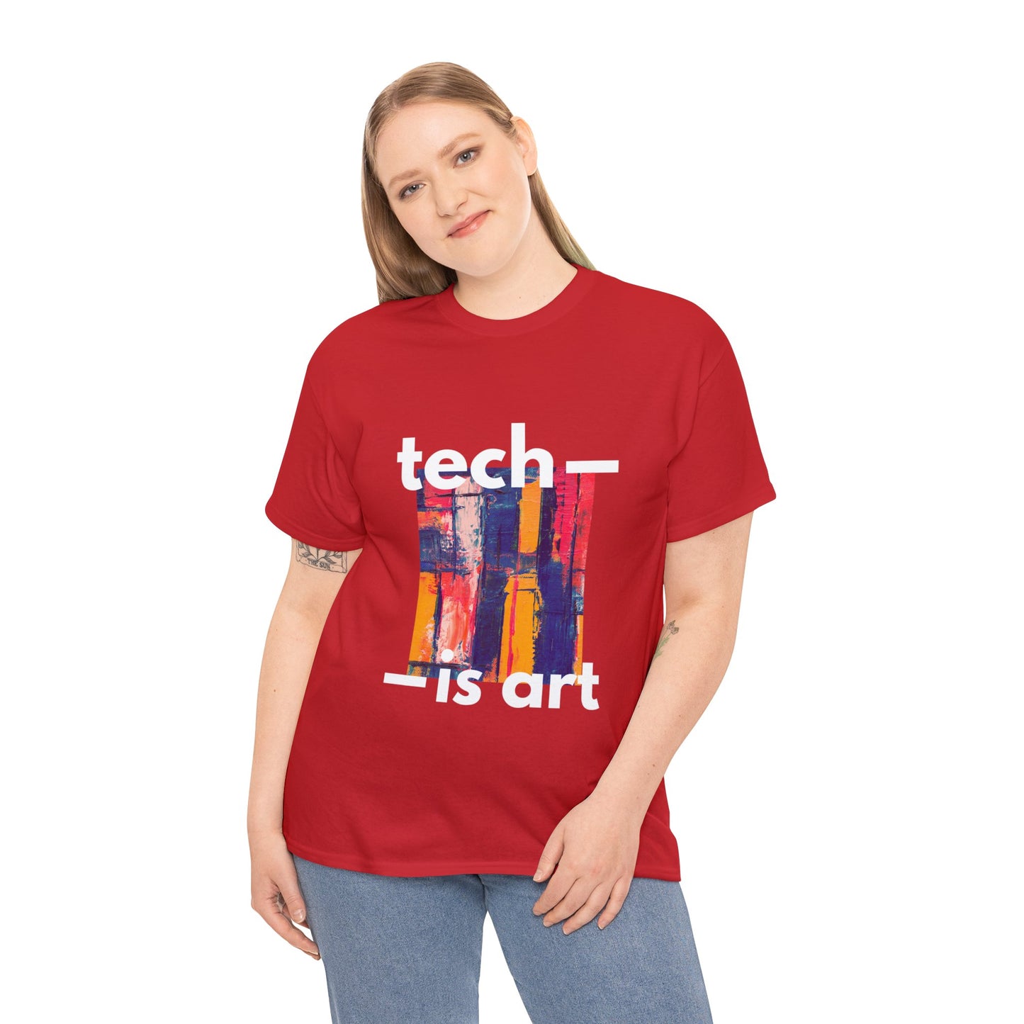 Tech is Art Cotton Tee