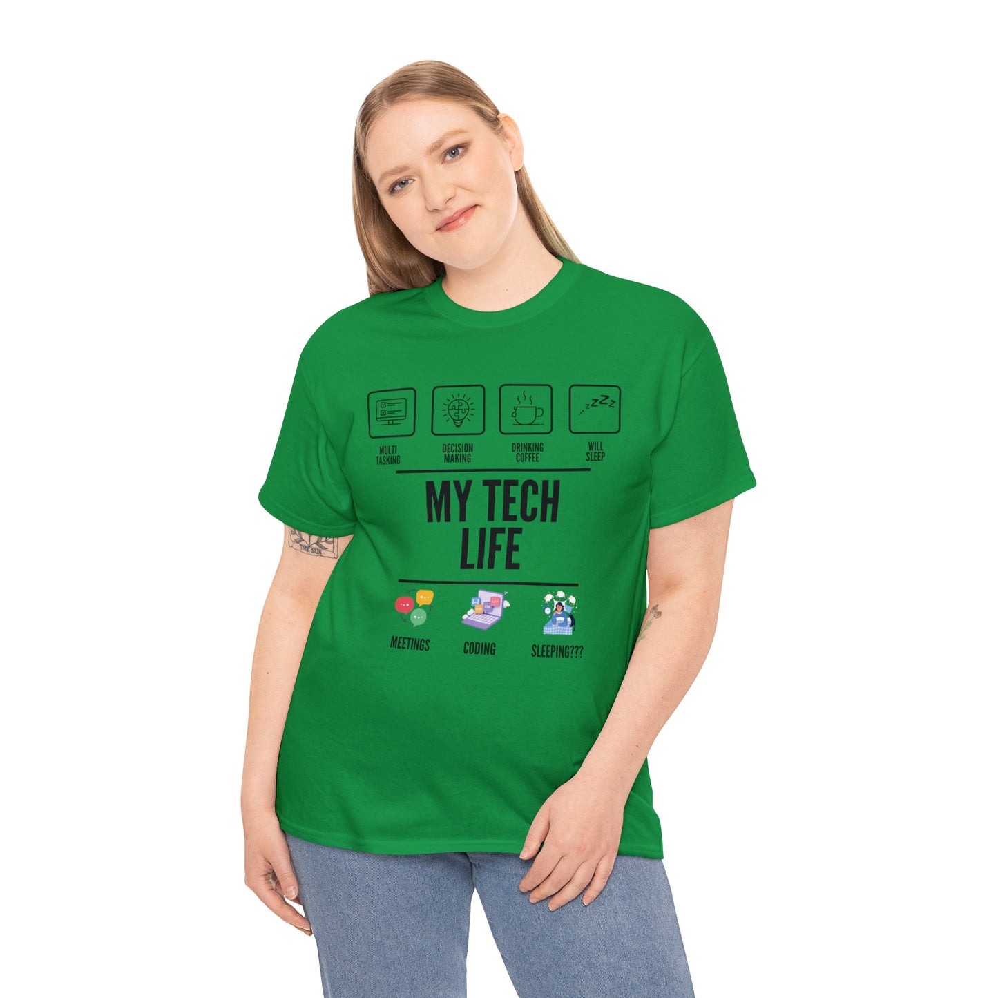 My Tech Life Cotton Tee