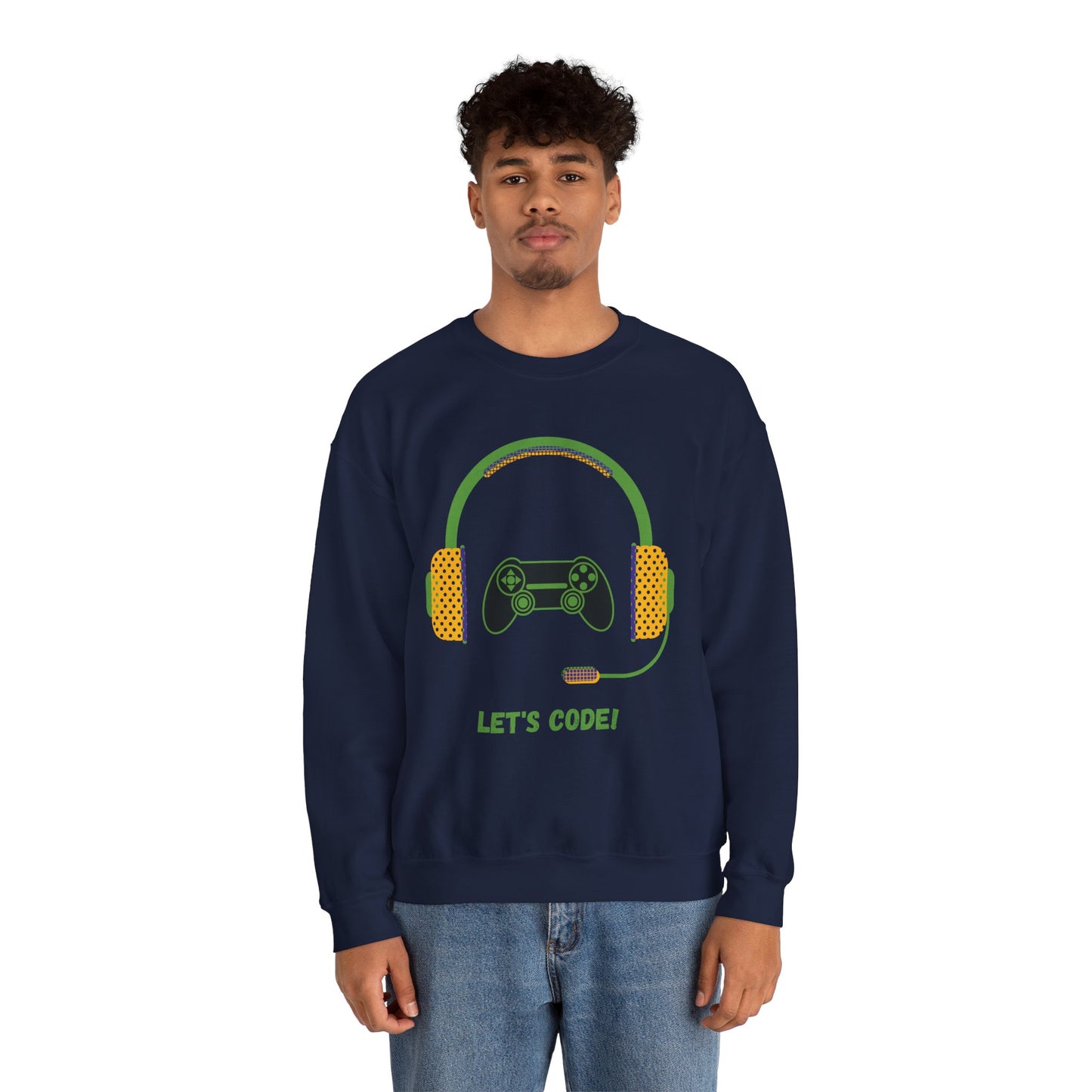 Let's Code Crewneck Sweatshirt