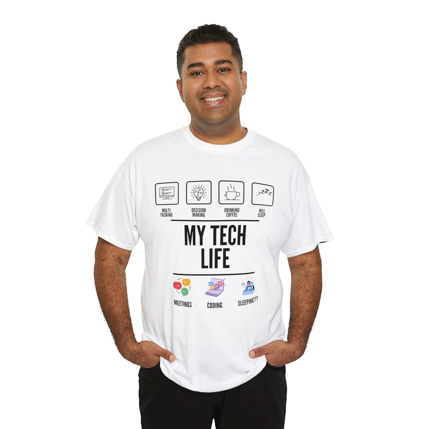 My Tech Life Cotton Tee