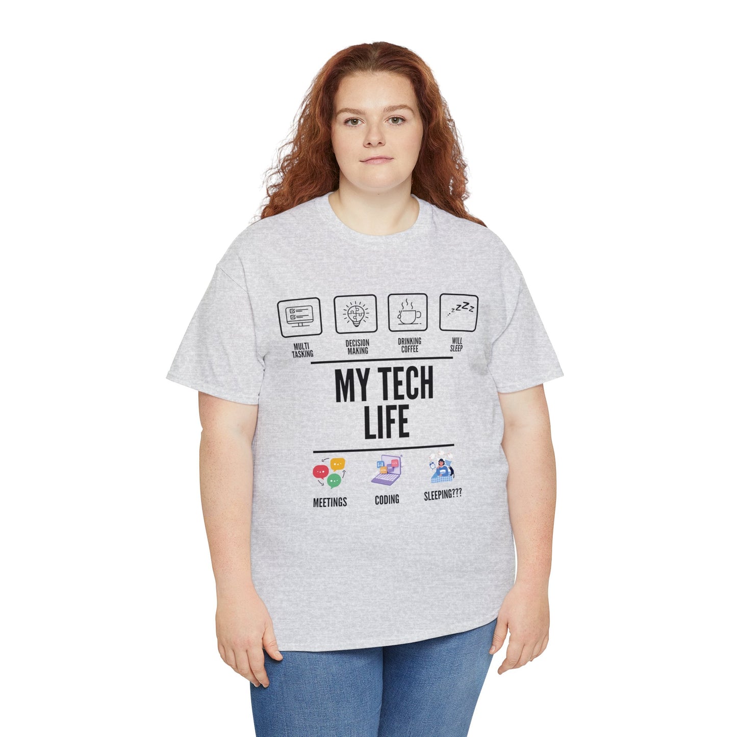 My Tech Life Cotton Tee