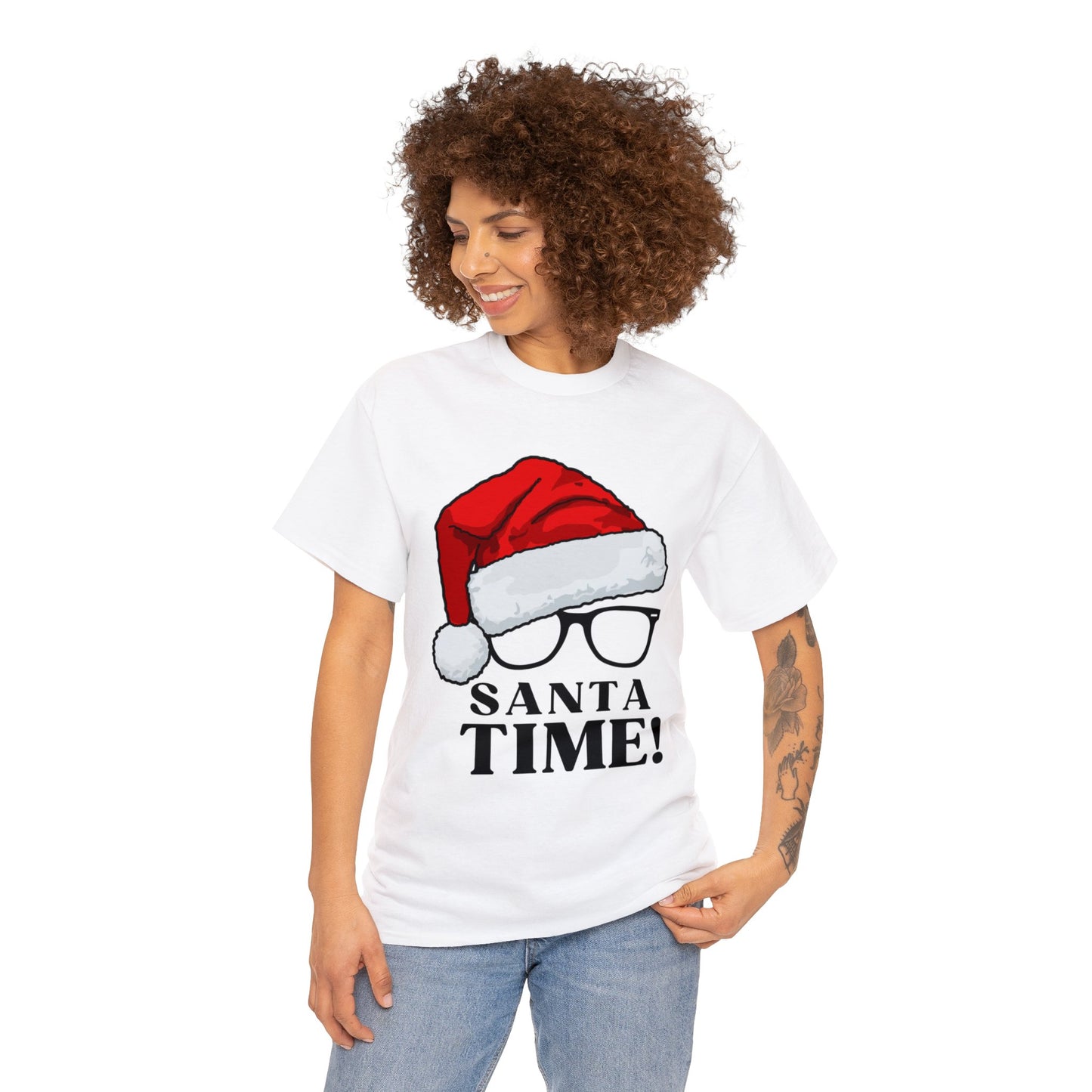 Santa Time Classy Cotton Tee