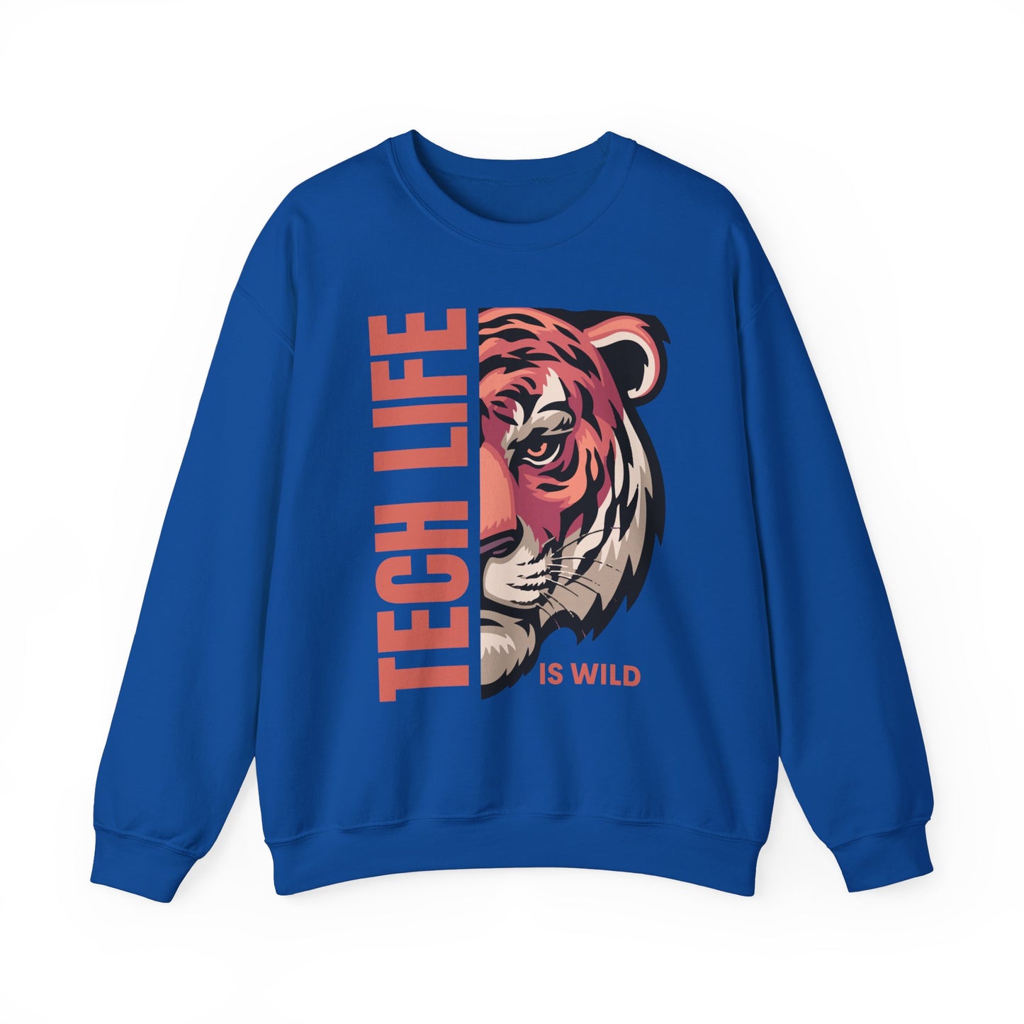 Tech Life is Wild Crewneck Sweatshirt