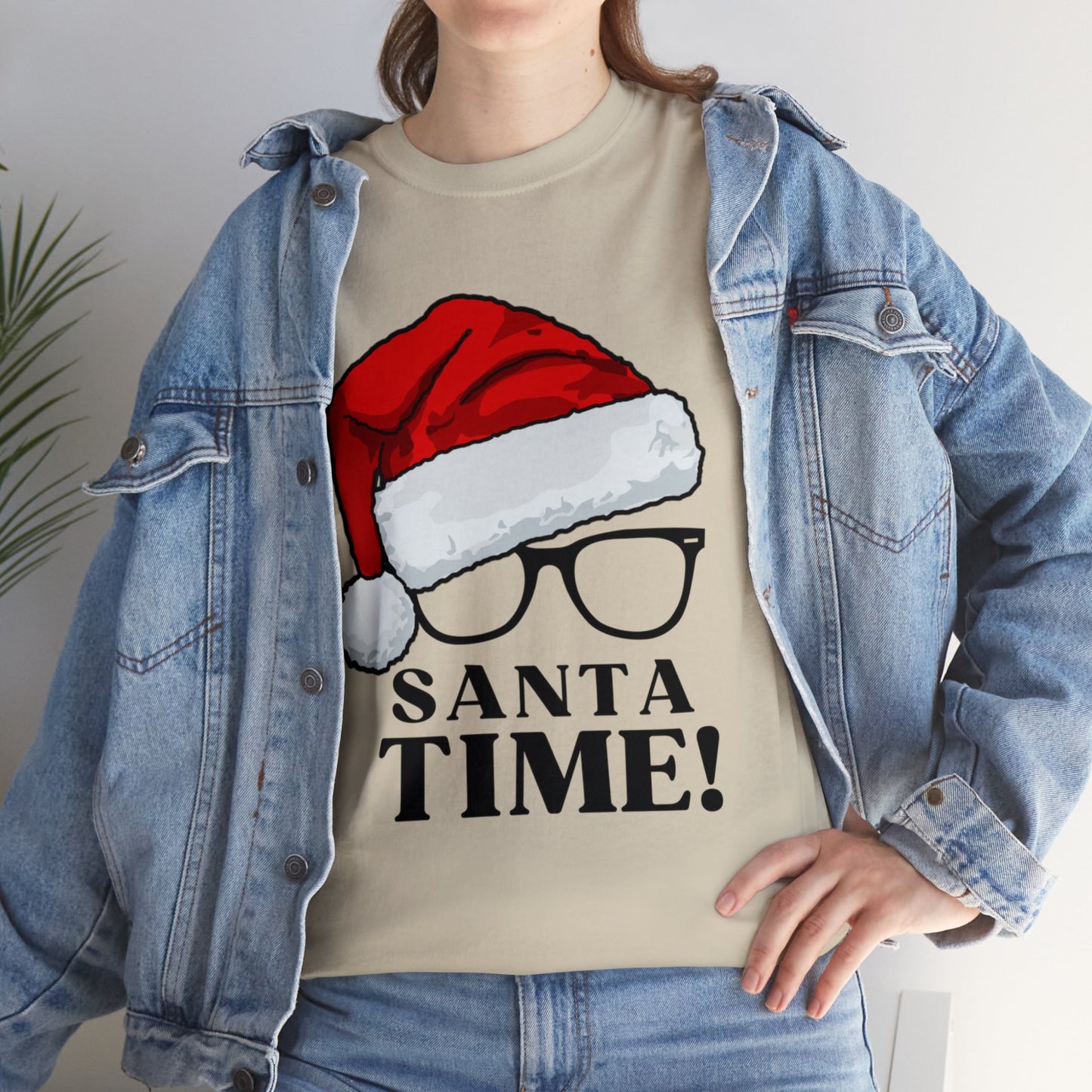 Santa Time Classy Cotton Tee