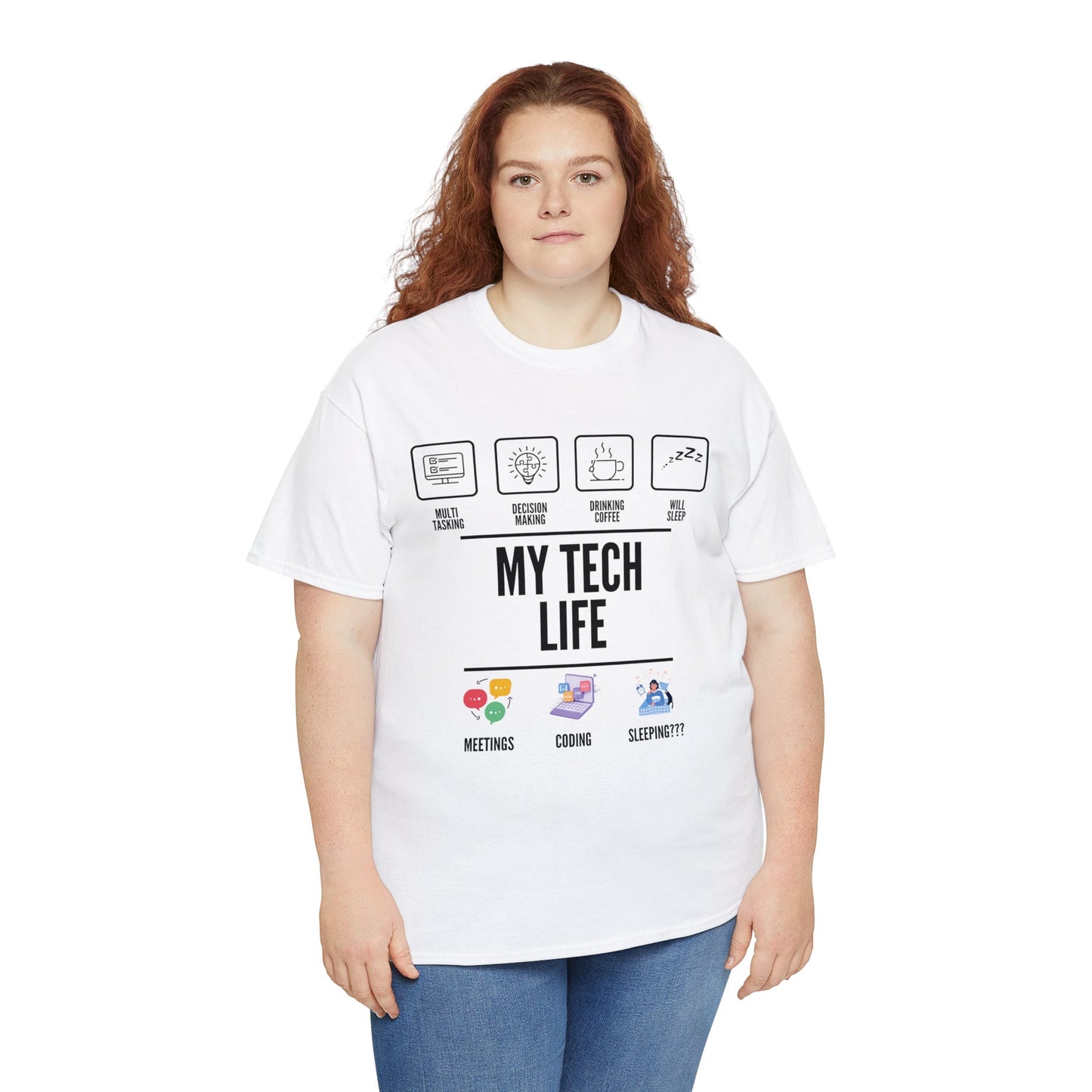 My Tech Life Cotton Tee