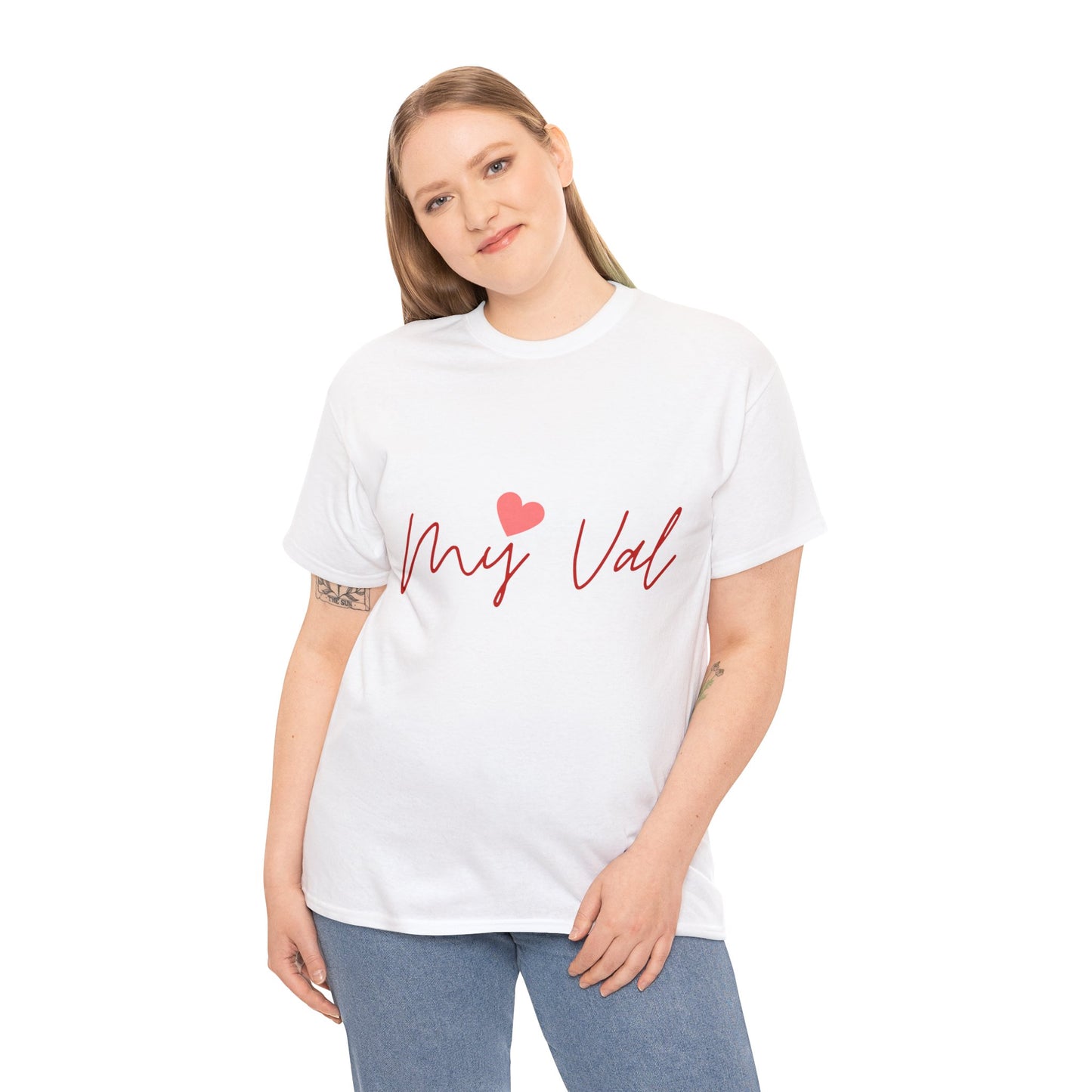 Valentine's Day My Val Cotton Tee