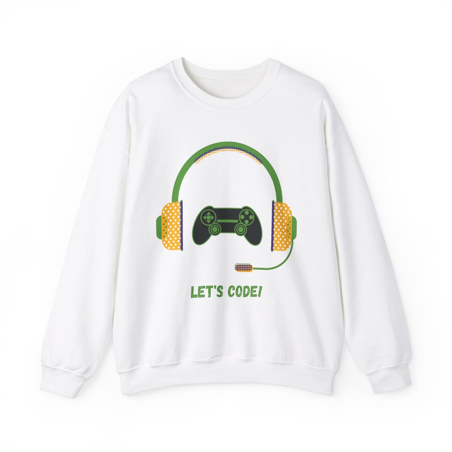 Let's Code Crewneck Sweatshirt