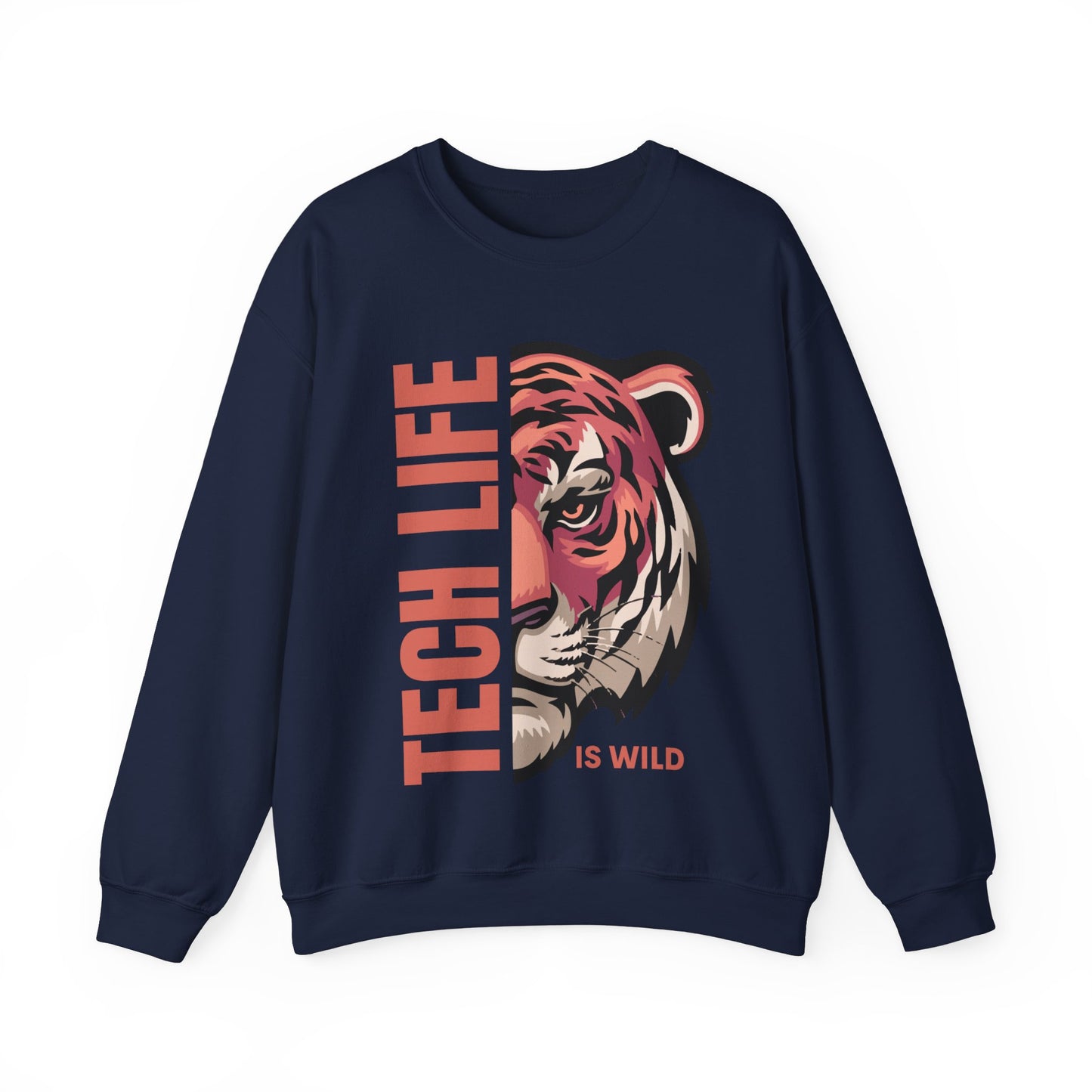 Tech Life is Wild Crewneck Sweatshirt