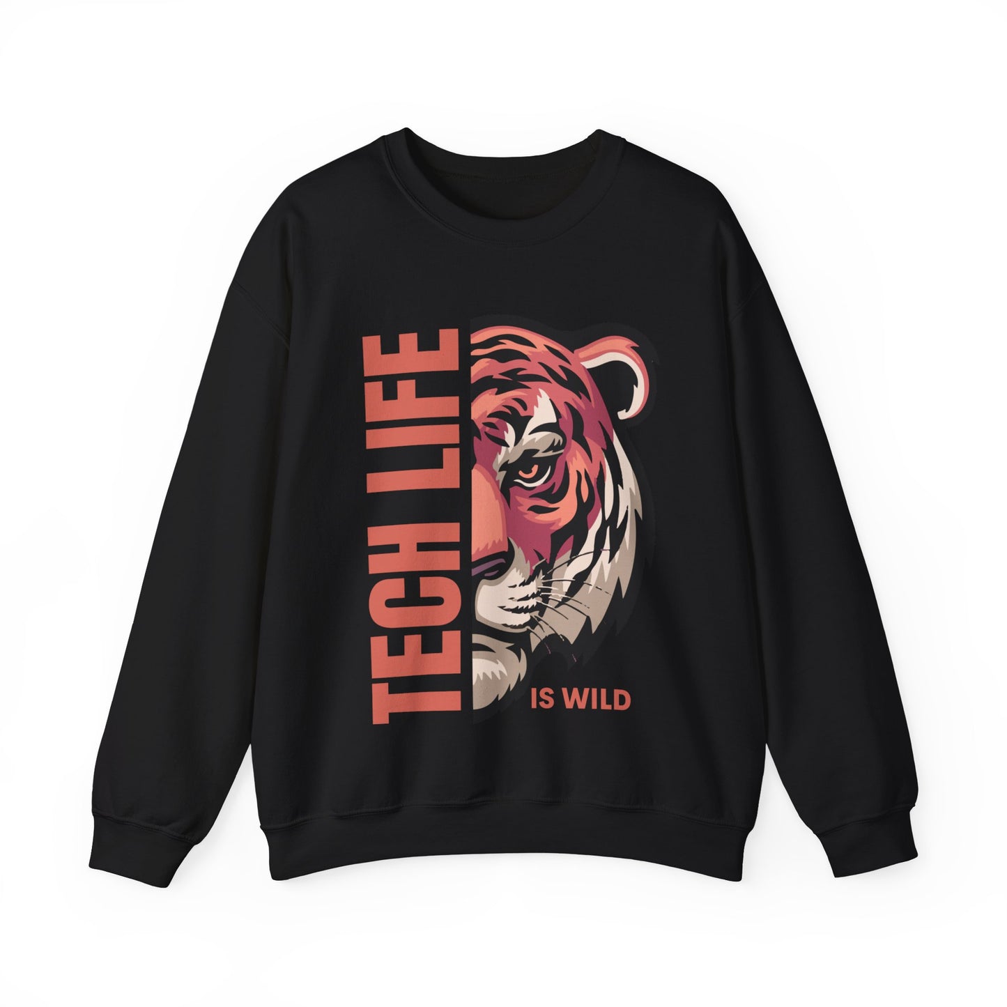 Tech Life is Wild Crewneck Sweatshirt