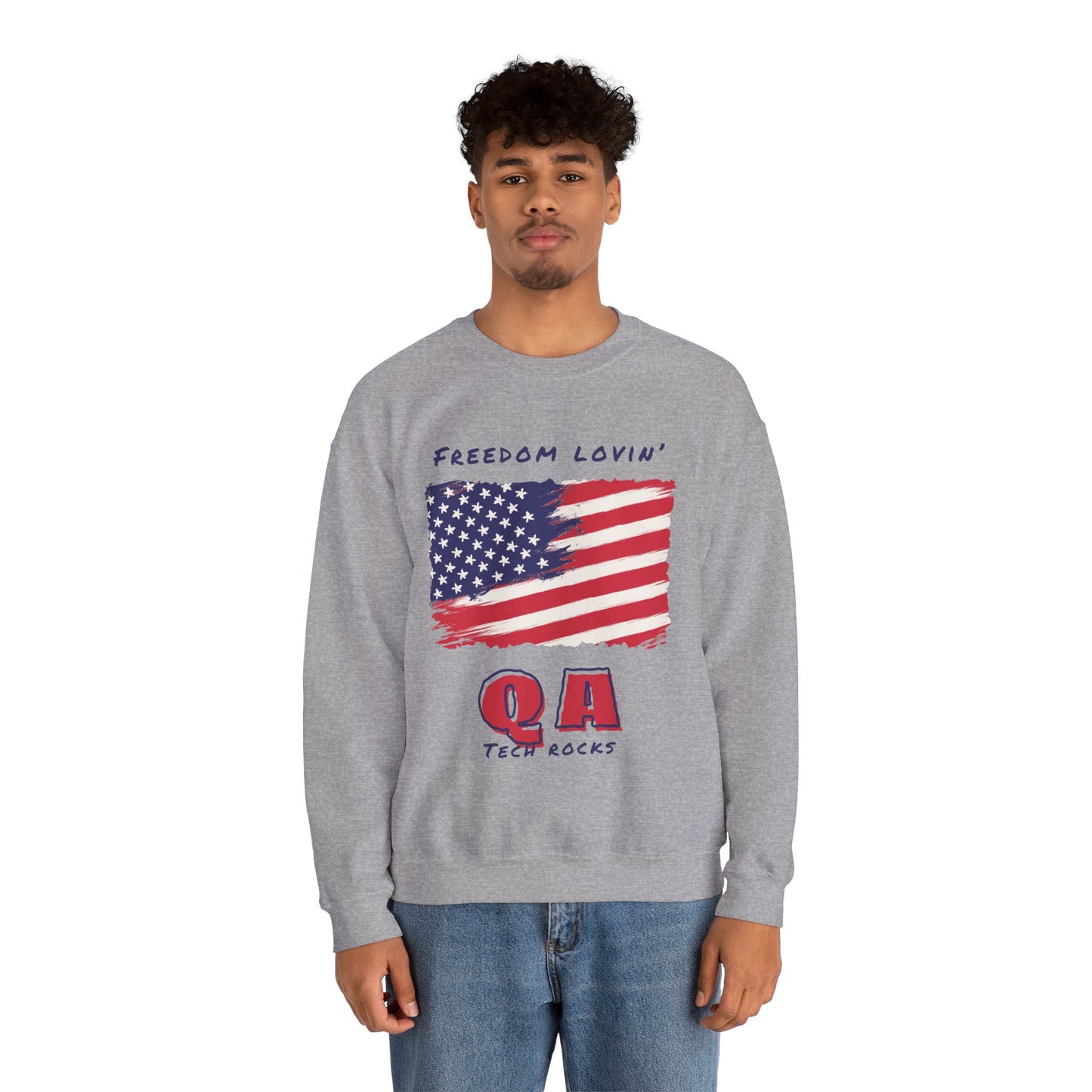 Freedom Loving QA Crewneck Sweatshirt