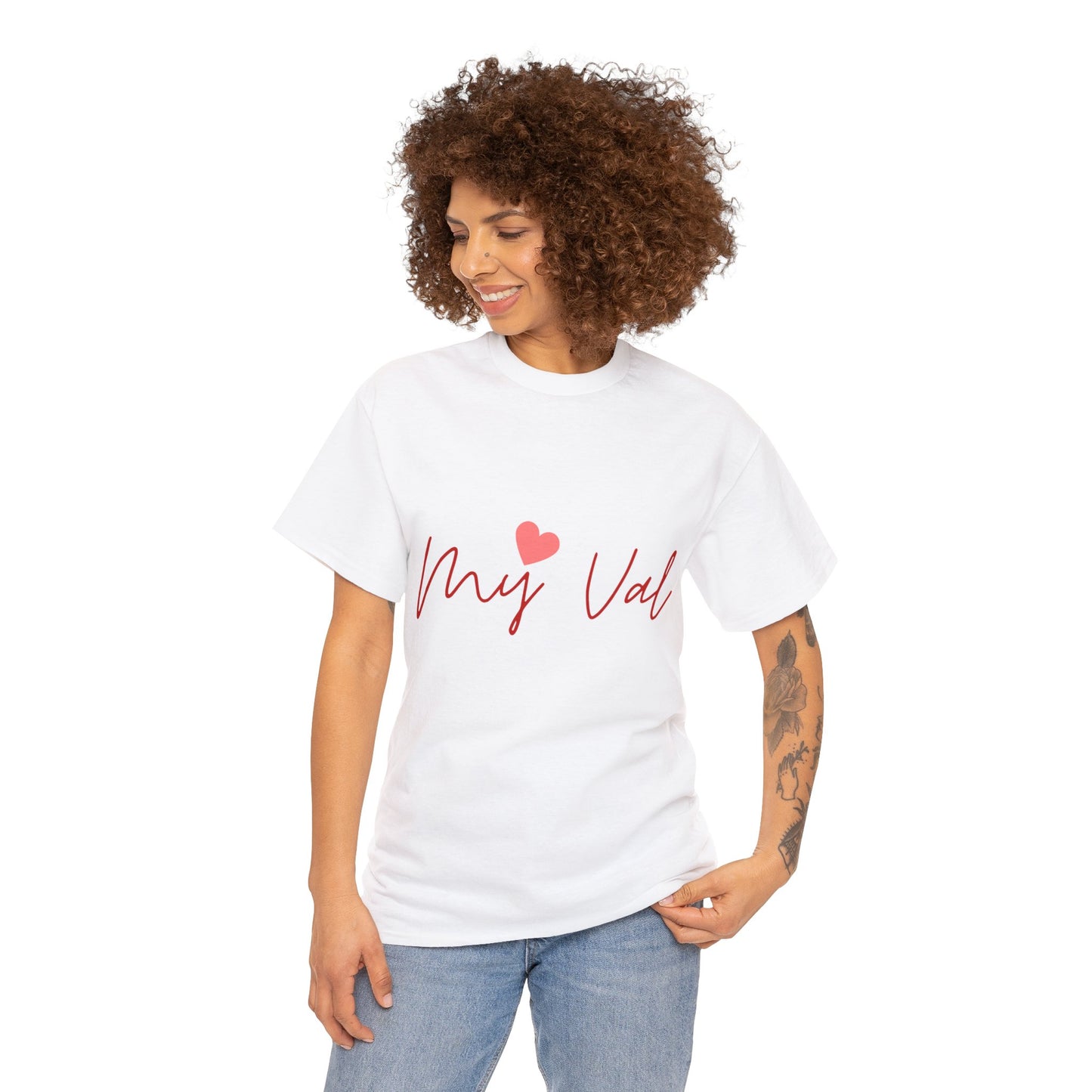 Valentine's Day My Val Cotton Tee