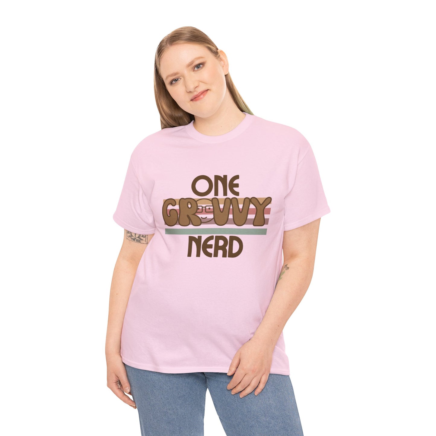 One Grovvy Nerd Cotton Tee