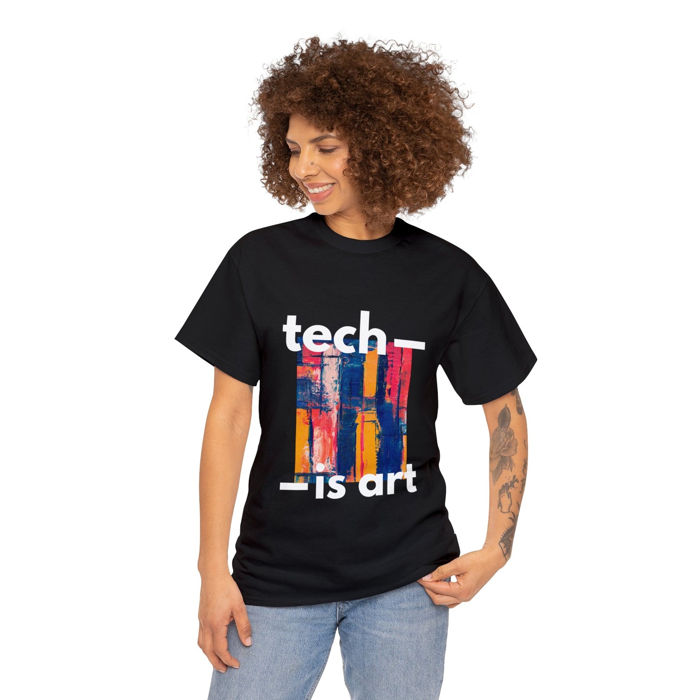 Tech is Art Cotton Tee