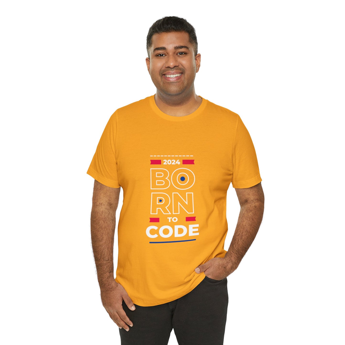 Born to Code Jersey Short Sleeve Tee