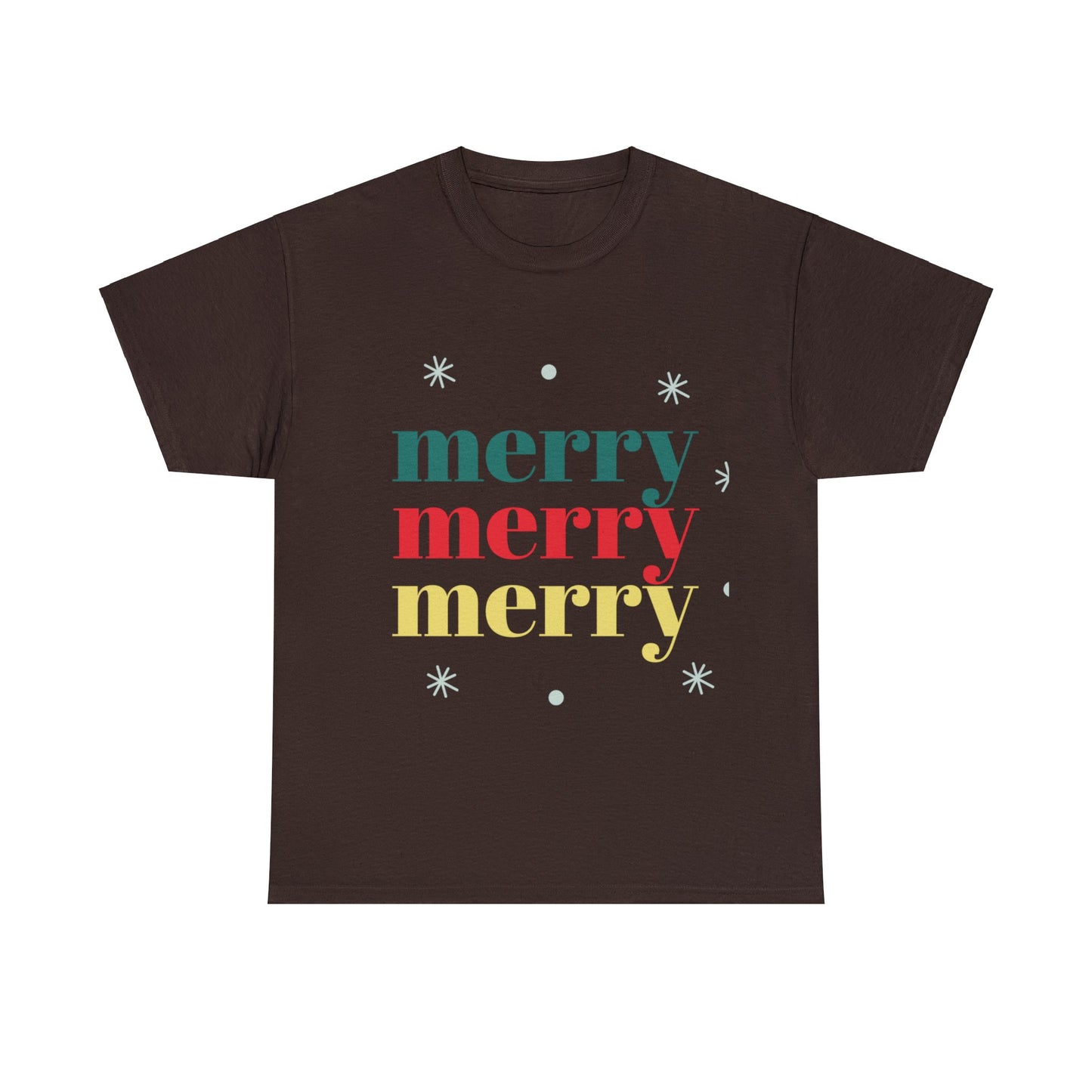 Merry Merry Christmas Cotton Tee