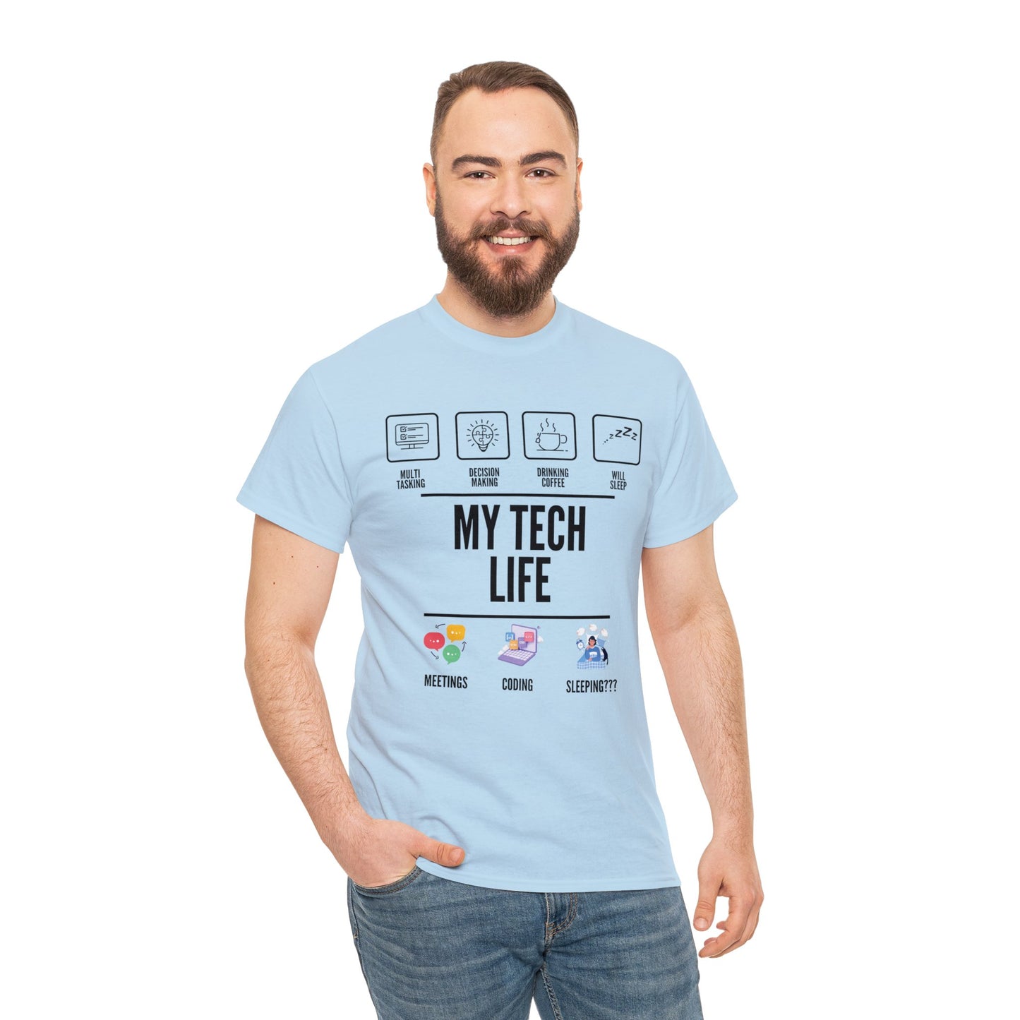 My Tech Life Cotton Tee