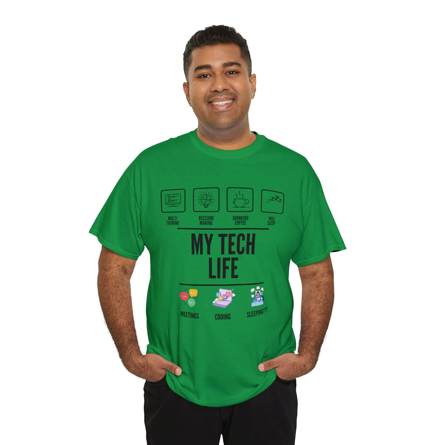 My Tech Life Cotton Tee