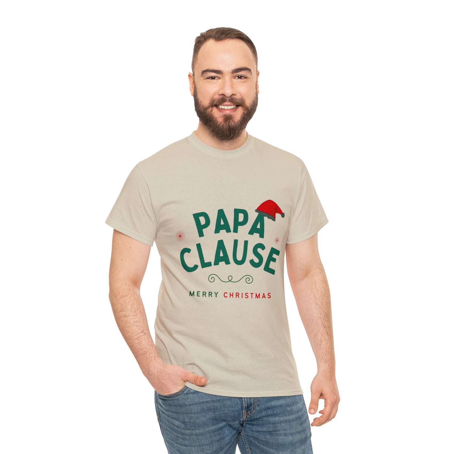 Papa Clause Unique Cotton Tee