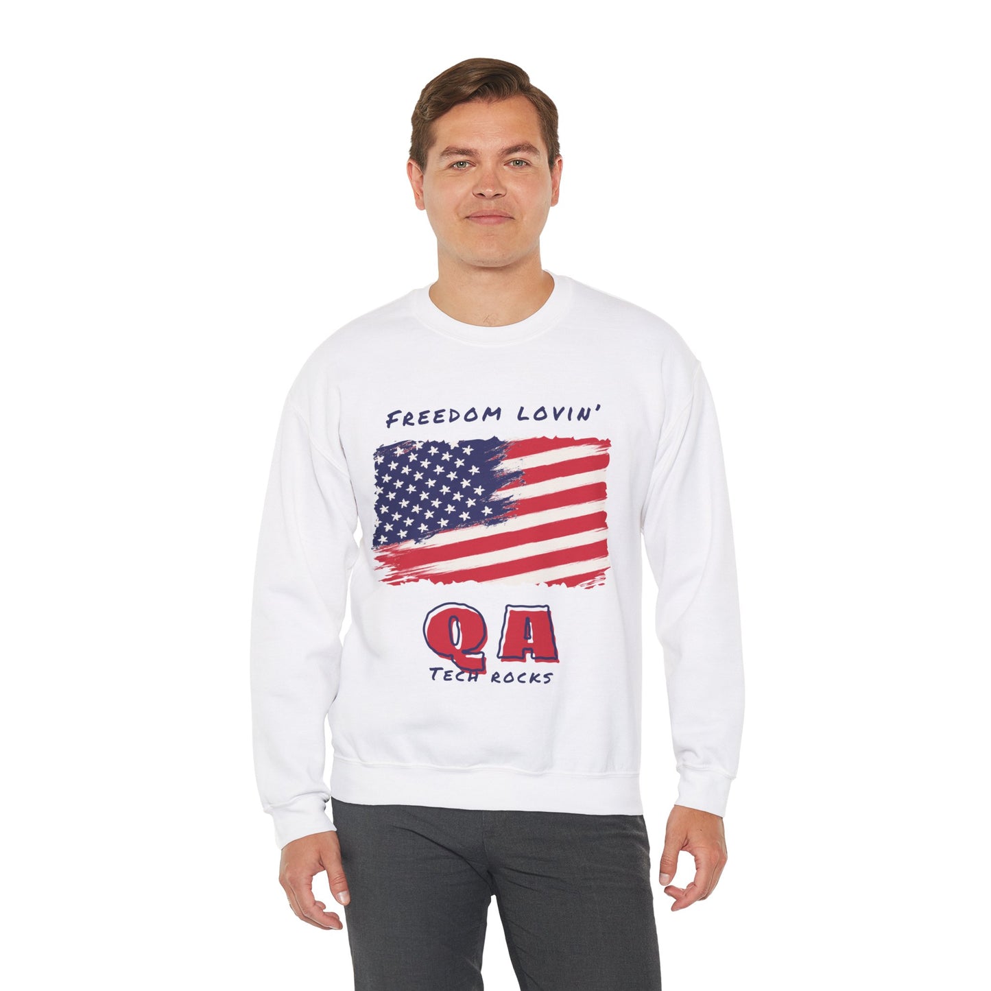 Freedom Loving QA Crewneck Sweatshirt